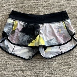 Lululemon ORIGINAL unicorn tears speed shorts *ICONIC and RARE